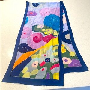 Colorful Abstract Women’s Scarf.